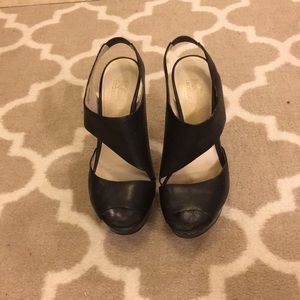 Michaels KORS black platform sandal